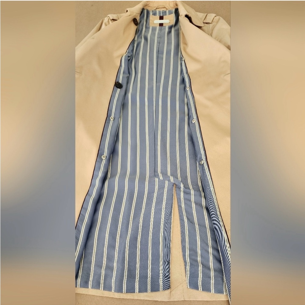 Massimo Dutti Classic Tan Trench Coat,S - Picture 12 of 12